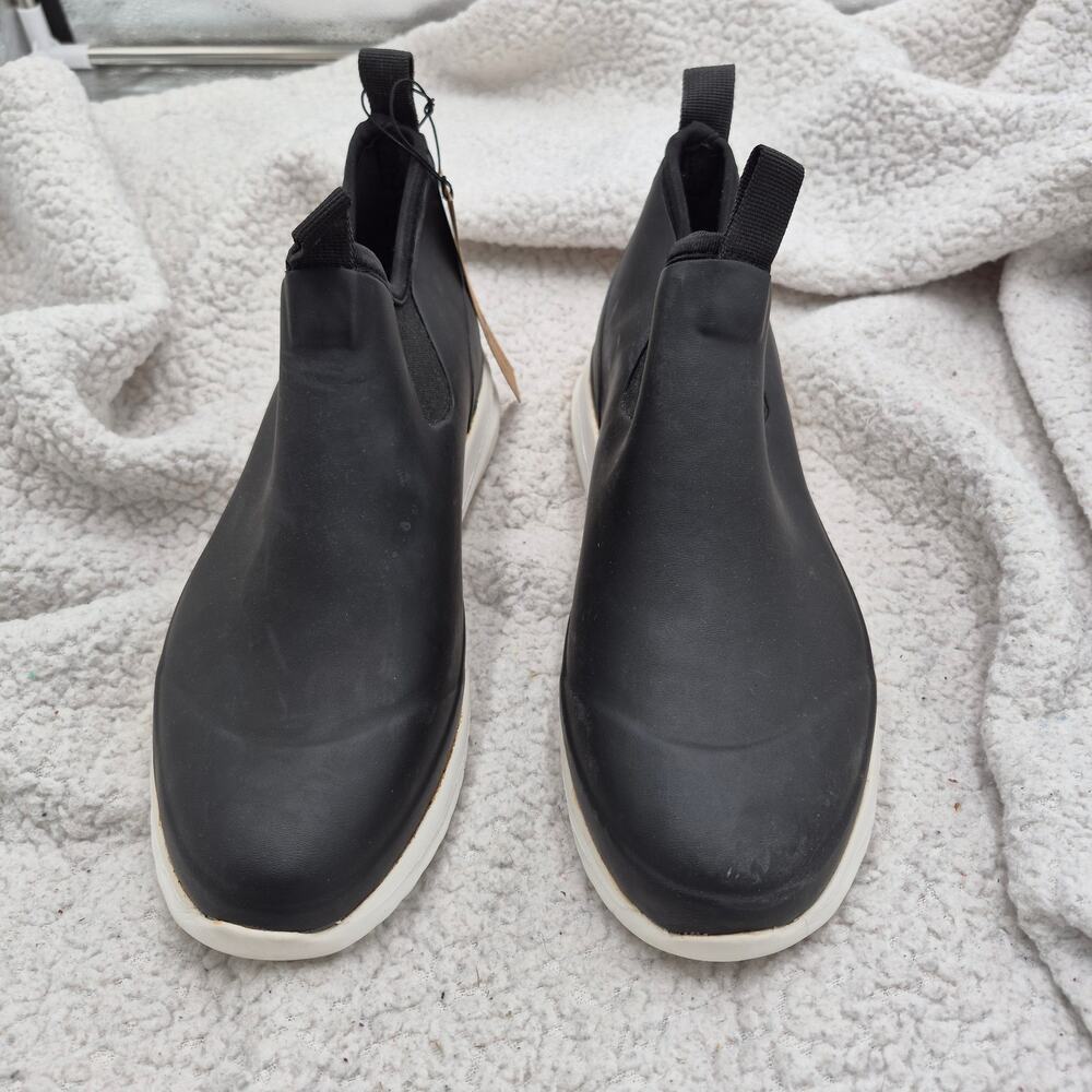 New Chooka CHELSEA Neoprene waterproof rain Black Boot Women's size 10